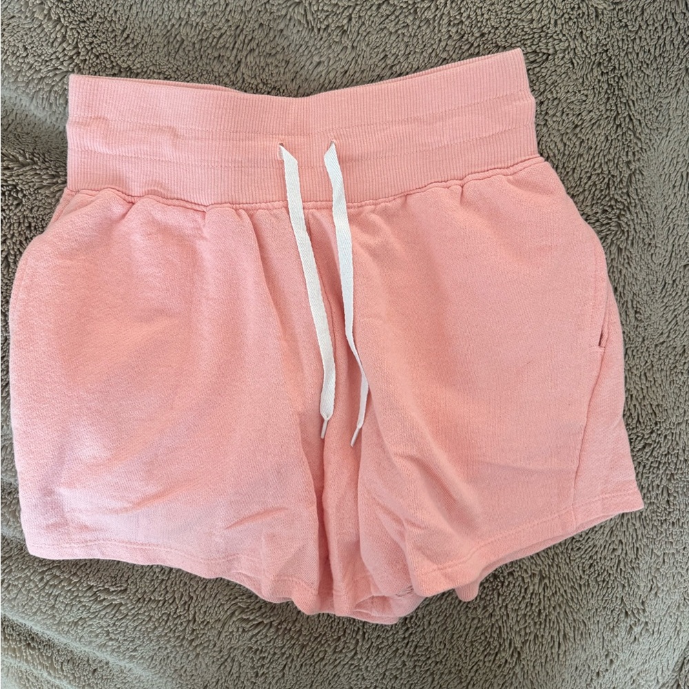 Pink High waisted Women's Shorts